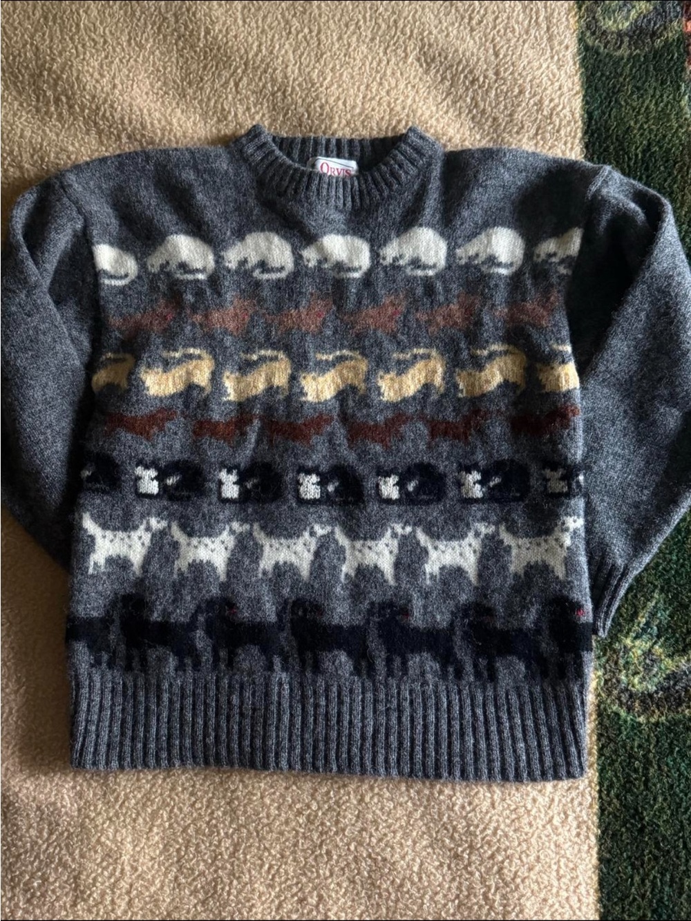 Orvis cat/dog wool sweater